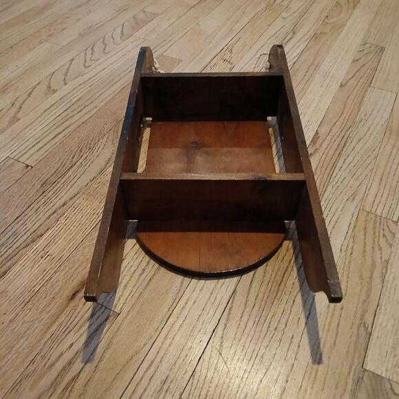 Vintage 24" Wooden Sleigh Sled Wall Hanging Holiday Christmas Decor Hand Painted - Picture 13 of 14